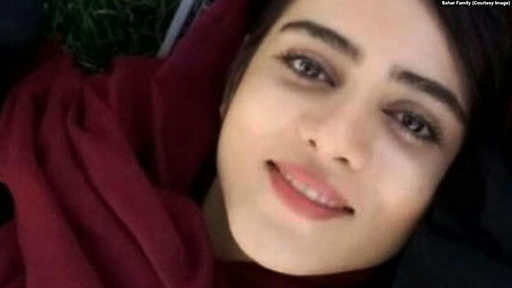 Sahar: The 'Blue Girl' of Iran, struck down