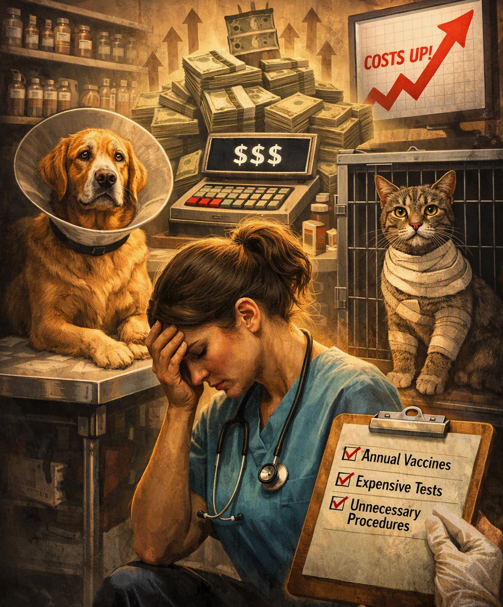 The Quiet Crisis in American Veterinary Care: Profit, Over-Vaccination, and Systemic Exploitation
