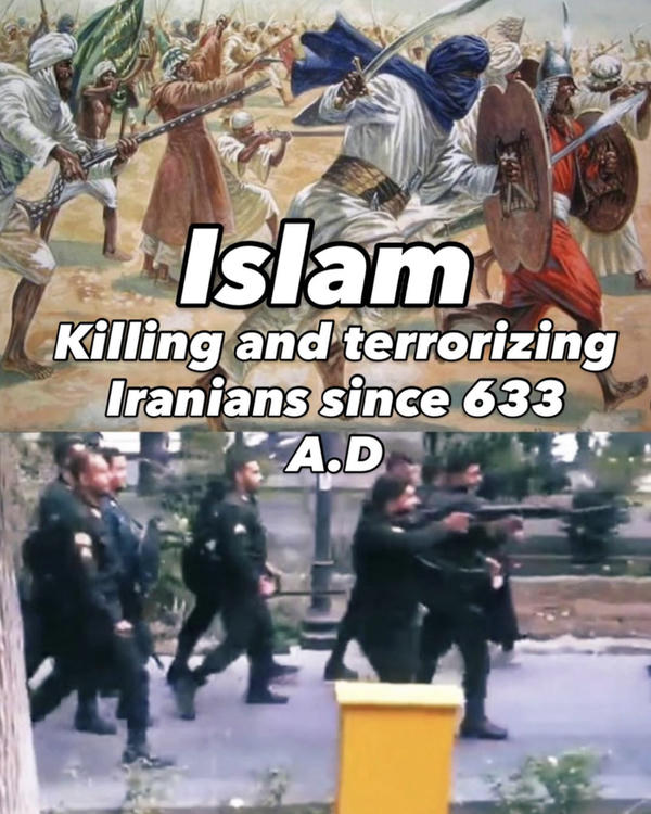 Islamization of Iran and 1400 Years of Arab-Islamic Genocide